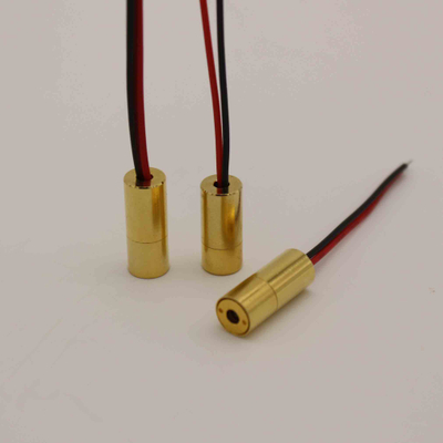 Módulos de diodo láser colimados 635nm 5MW 3V 5V Módulos de apuntar con láser